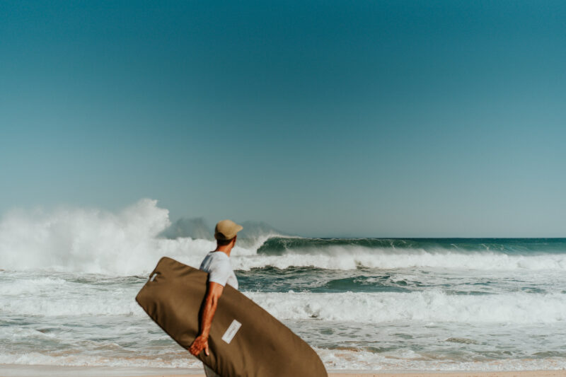 foilboard, hydrofoil, larry foiler, board bag, board cover, foil surfing, wing foil, recycled, canvas, heavy duty, travel bag, foilboarding, lfsupply, adventure series