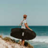 foilboard, hydrofoil, larry foiler, board bag, board cover, foil surfing, wing foil, recycled, canvas, heavy duty, travel bag, foilboarding, lfsupply, adventure series
