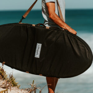 foilboard, hydrofoil, larry foiler, board bag, board cover, foil surfing, wing foil, recycled, canvas, heavy duty, travel bag, foilboarding, lfsupply, adventure series