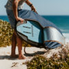 foilboard, hydrofoil, larry foiler, board bag, board cover, foil surfing, wing foil, recycled, canvas, heavy duty, travel bag, foilboarding, lfsupply, adventure series