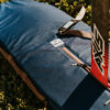 foilboard, hydrofoil, larry foiler, board bag, board cover, foil surfing, wing foil, recycled, canvas, heavy duty, travel bag, foilboarding, lfsupply, adventure series